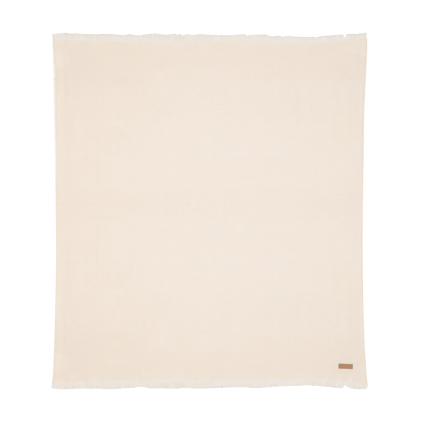 Ukiyo Aware™ Polylana® woven blanket 130x150cm, off white