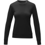 Zenon dames sweater met crewneck - Zwart - XS