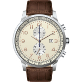 Horloge RVS Chrono
