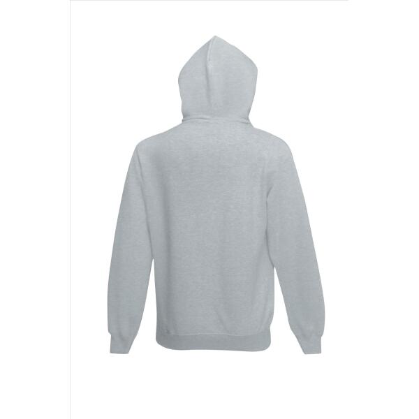FOTL Premium Hooded Sweat Jacket, Heather Grey, XXL