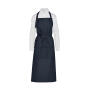 AMSTERDAM - Recycled Bib Apron with Pocket - Navy - One Size