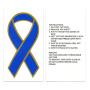 Child-Abuse-Prevention Awareness Tattoo Stickers