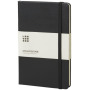 Classic L hardcover notitieboek - gelinieerd - Zwart