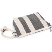 Gerecycled tasje - Gestreept Gerecycled tasje - Gestreept