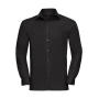 Cotton Poplin Shirt LS - Black - L