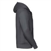 RUS Men Authentic Zip Hood Jacket, Convoy Grey, 4XL