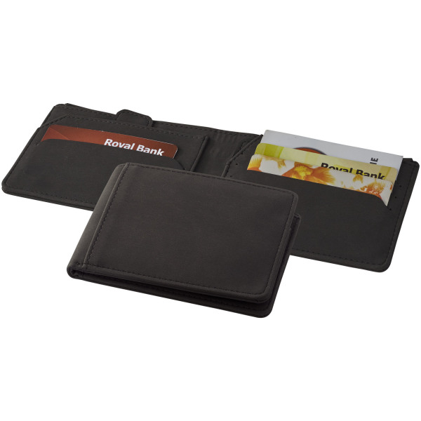 Adventurer RFID secure wallet - Solid black