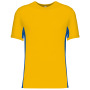 Tiger - Tweekleurig T-shirt Yellow / Royal Blue M