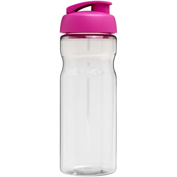 H2O Active® Base 650 ml flip lid sport bottle - Transparent/Pink