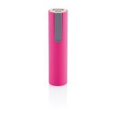2.200 mAh powerbank, roze 2.200 mAh powerbank, roze