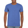 Gildan T-shirt SoftStyle SS unisex 2727 heather royal blue L