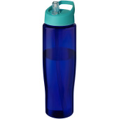 H2O Active® Eco Tempo 700 ml drikkeflaske med låg med hældetud - Aqua/Blå