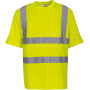 Signalisatie T-shirt met korte mouwen Hi Vis Yellow L