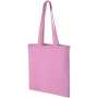 Madras 140 g/m² cotton tote bag 7L - Pink