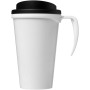 Brite-Americano® grande 350 ml insulated mug - White/Solid black