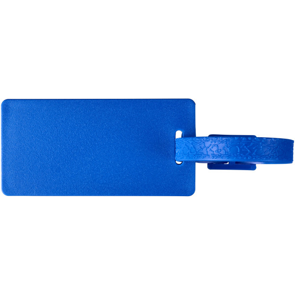 River window luggage tag - Blue