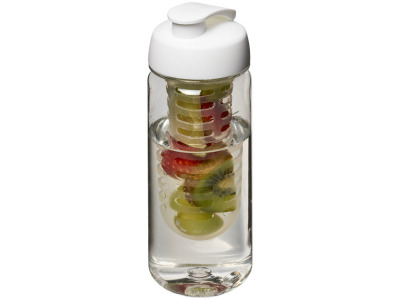 H2O Octave Tritan™ 600 ml sportfles en infuser met flipcapdeksel H2O Octave Tritan™ 600 ml sportfles en infuser met flipcapdeksel