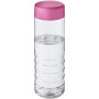 H2O Active® Treble 750 ml sporfles - Transparant/Roze