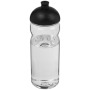 H2O Active® Base Tritan™ 650 ml bidon met koepeldeksel - Transparant/Zwart