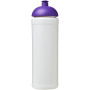Baseline® Plus grip 750 ml bidon met koepeldeksel - Wit/Paars