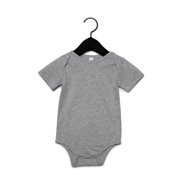 Baby Jersey Short Sleeve One Piece - Athletic Heather - 3-6