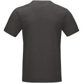 Azurite kortärmad herr GOTS ekologisk t-shirt - Stormgrå - S