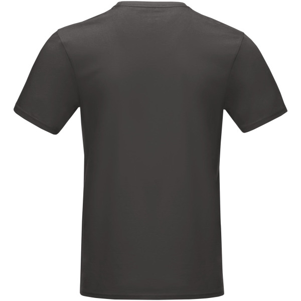 Azurite heren T-shirt met korte mouwen GOTS biologisch textiel - Storm grey - S