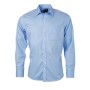 Men's Shirt Longsleeve Micro-Twill - light-blue - S