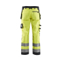 High Vis werkbroek met gereedschapzakken