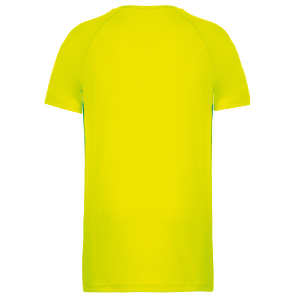 Functioneel Kindersportshirt Fluorescent Yellow 8/10 jaar