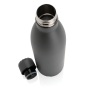 Solid colour vacuum stainless steel bottle 750ml, grey