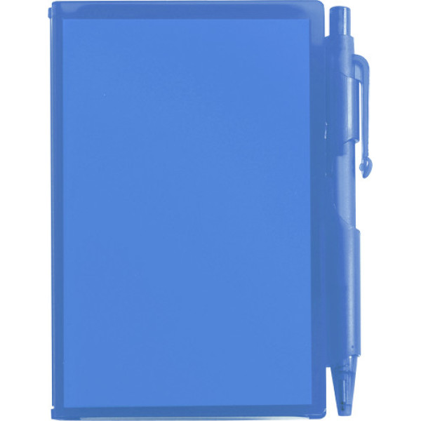 ABS notebook with pen Lucian white