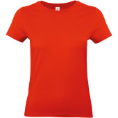 #E190 Ladies' T-shirt Fire Red XS