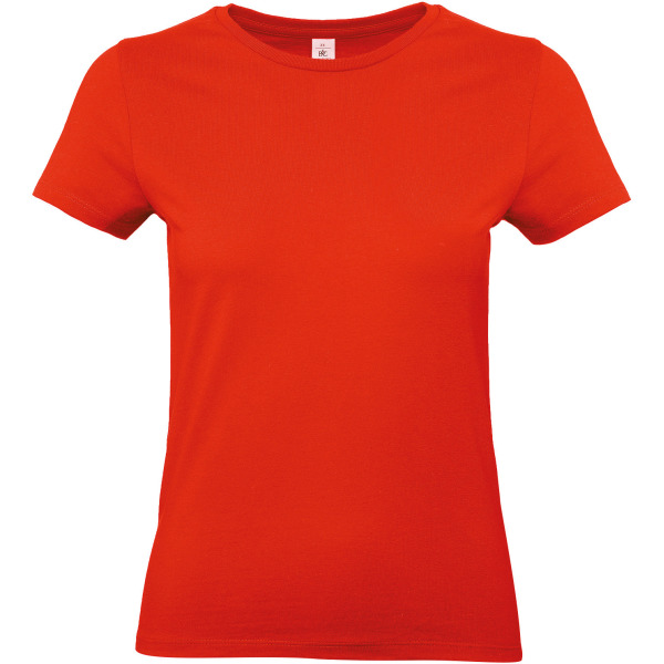 #E190 Ladies' T-shirt Fire Red XXL