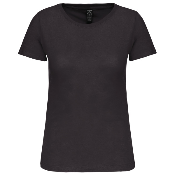 Dames-t-shirt BIO150 ronde hals Dark Grey XS
