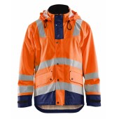 High Vis Oranje/Marineblauw