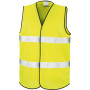 Hi-viz Motorist Safety Vest Fluorescent Yellow S/M