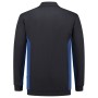 Polosweater Bicolor 302003 Navy-Royalblue 4XL