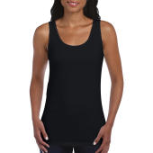 Gildan Ladies Softstyle® Tank Top - Black - XL