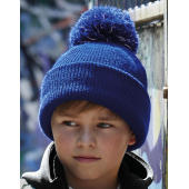 Junior Reflective Bobble Beanie