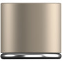SCX.design S26 speaker 3W voorzien van ring met oplichtend logo - Goud/Wit
