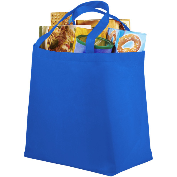 Maryville non-woven shopping tote bag 28L - Royal blue