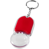 Zoomy sleutelhanger met vergrootglas en lampje Zoomy sleutelhanger met vergrootglas en lampje