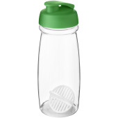 H2O Active® Pulse 600 ml shaker drikkeflaske - Grøn/Transparent