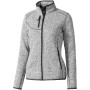 Tremblant women's knit jacket - Heather grey - L
