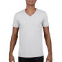 Gildan Mens Softstyle® V-Neck T-Shirt - White - 2XL