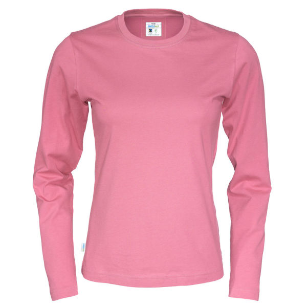T-Shirt Long Sleeve Lady (GOTS) Pink L