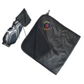 Rain Hood Golf Handdoek in Zwart Rain Hood Golf Handdoek in Zwart