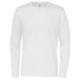 T-Shirt Long Sleeve Man White M (GOTS)