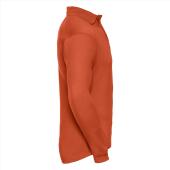RUS Heavy Duty Collar Sweatshirt, Orange, 4XL